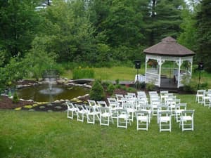 thumbnail: Outdoor wedding area