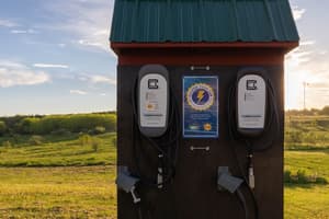 thumbnail: Electric vehicle charging station