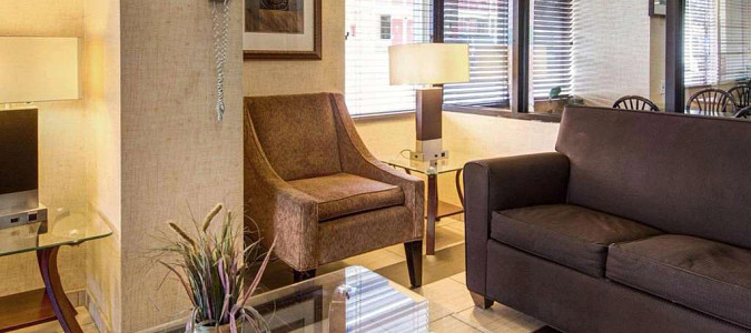 Lobby with sitting area
