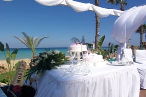 thumbnail: Outdoor wedding area