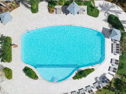 South Pool/ Family Pool aerial photo