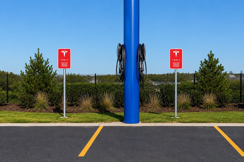 Electric vehicle charging station