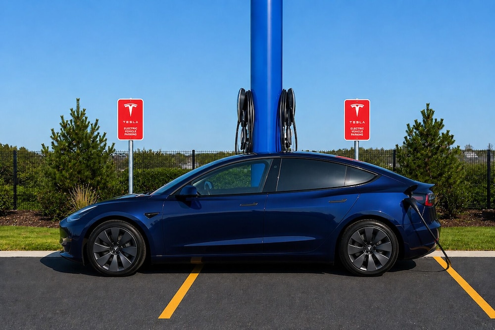 Electric vehicle charging station