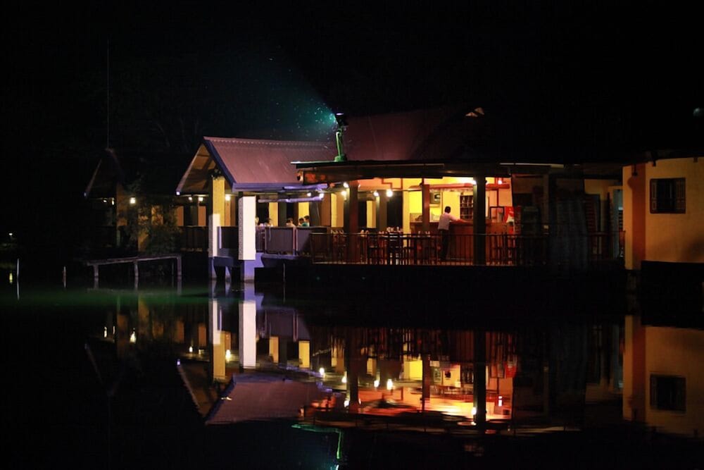 Front of property - evening/night