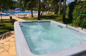 thumbnail: Outdoor spa tub