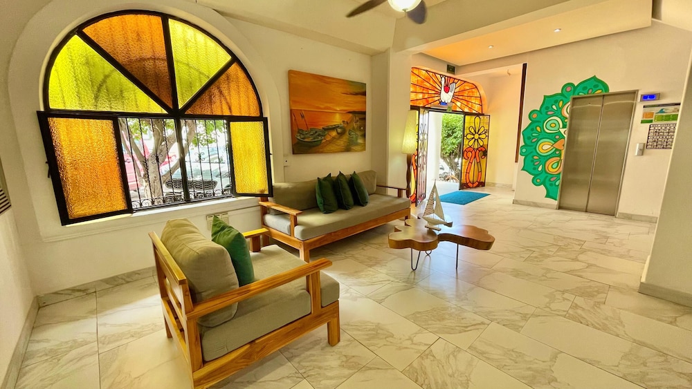 Lobby sitting area