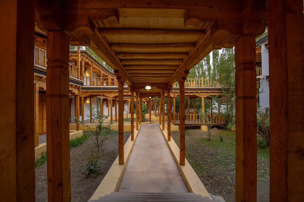 Interior entrance
