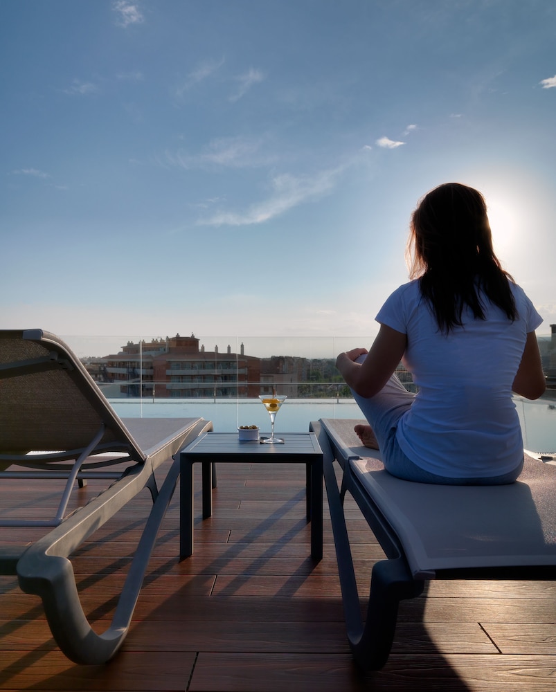 Rooftop pool