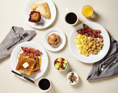 Enjoy various breakfast options during your stay.