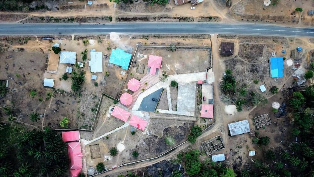 Aerial view