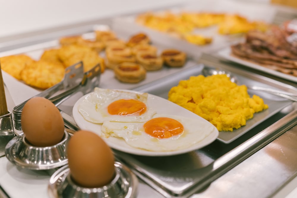 Breakfast area