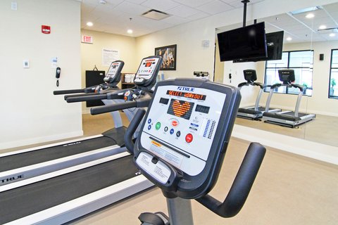 Treadmill and Stationary Bike available in the fitness centre