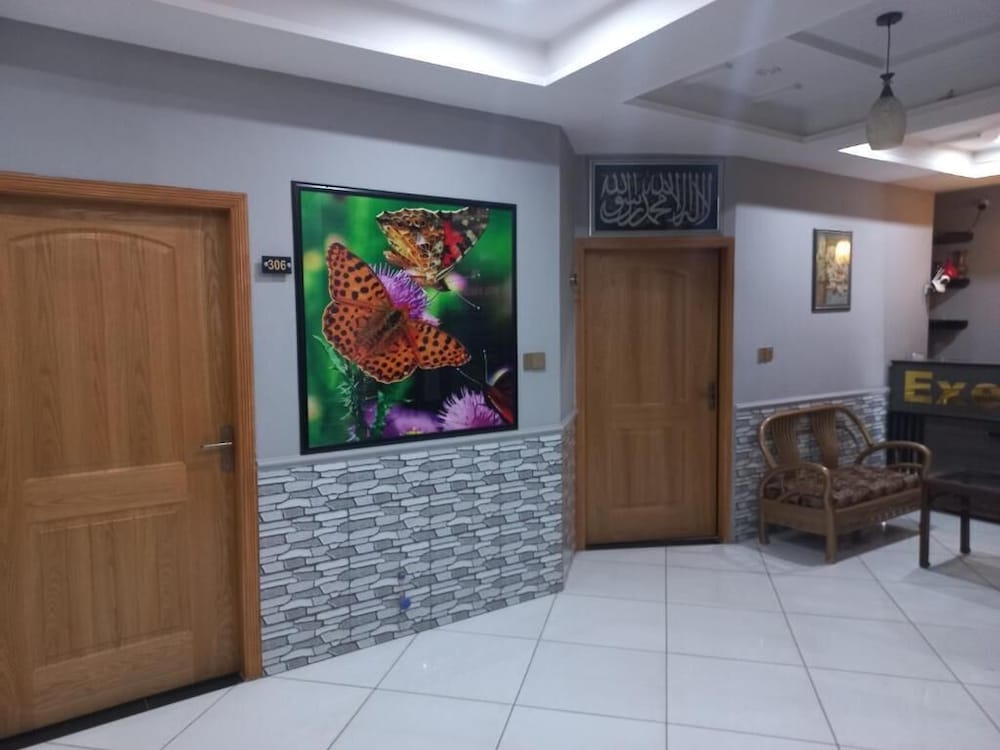 Interior entrance