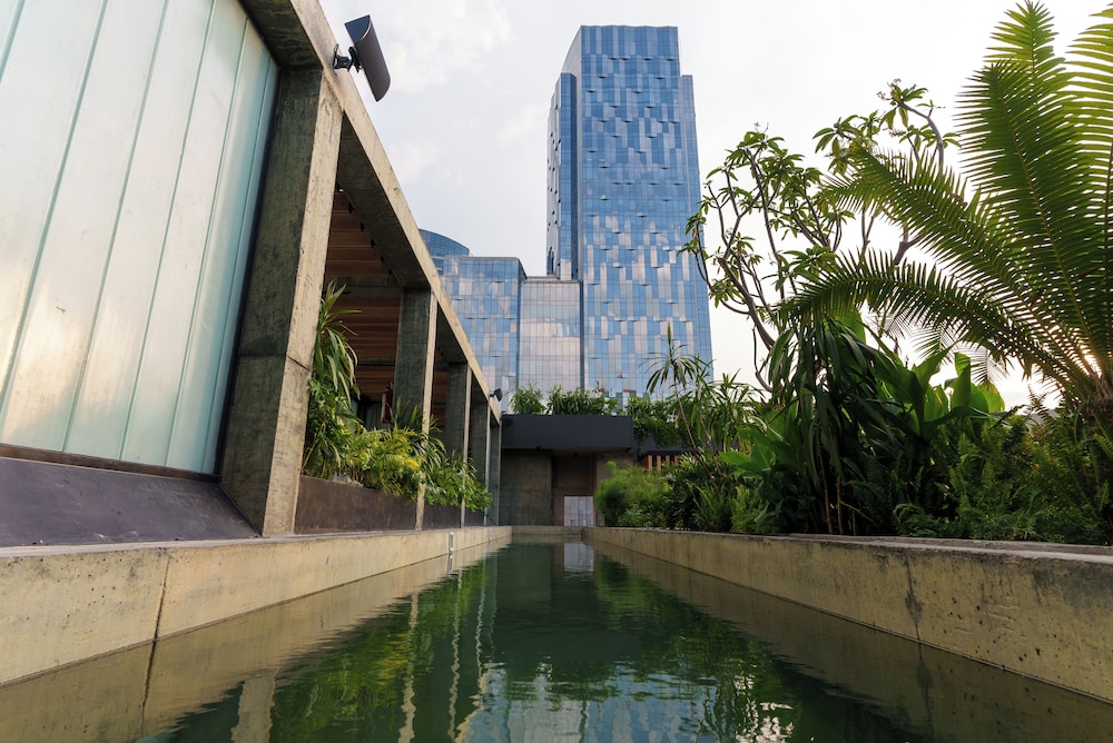 Rooftop pool