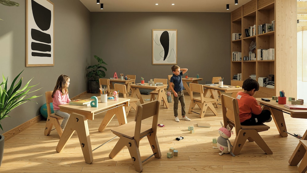 Children's play area - indoor