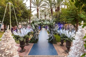 thumbnail: Outdoor wedding area
