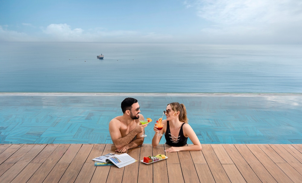 Rooftop pool