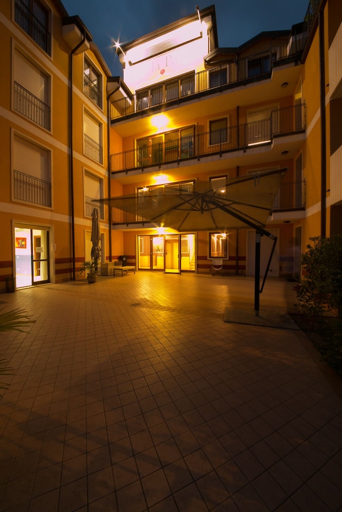 Front of property - evening/night