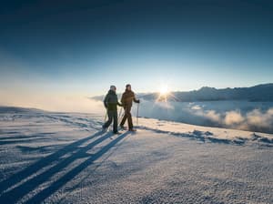 thumbnail: Snowshoeing