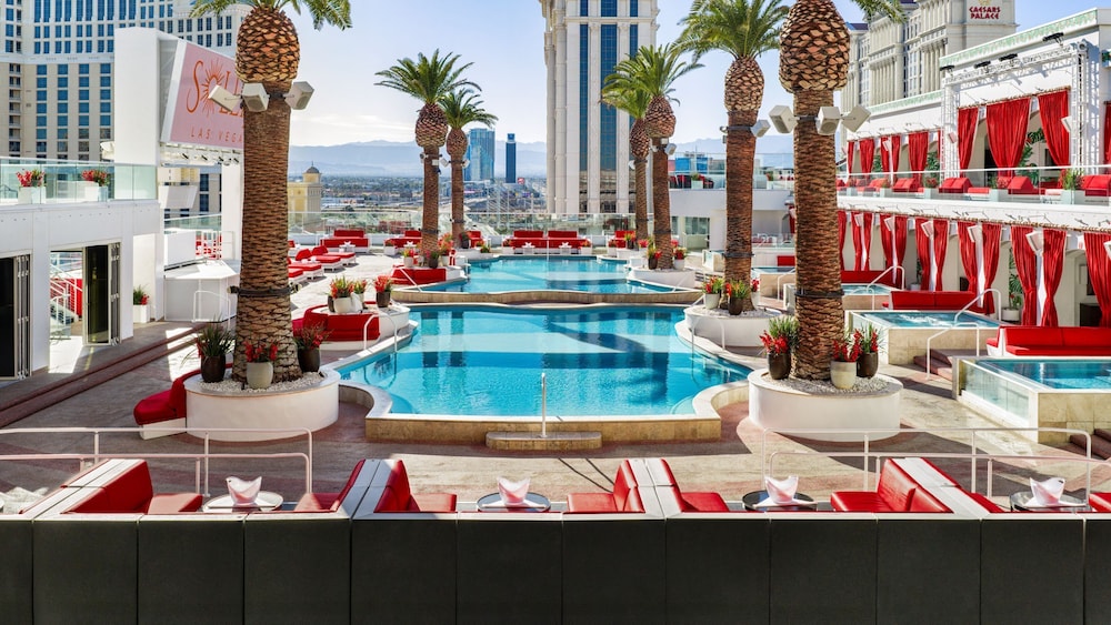 Rooftop pool