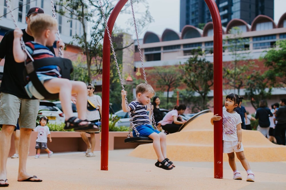 Children's play area - outdoor