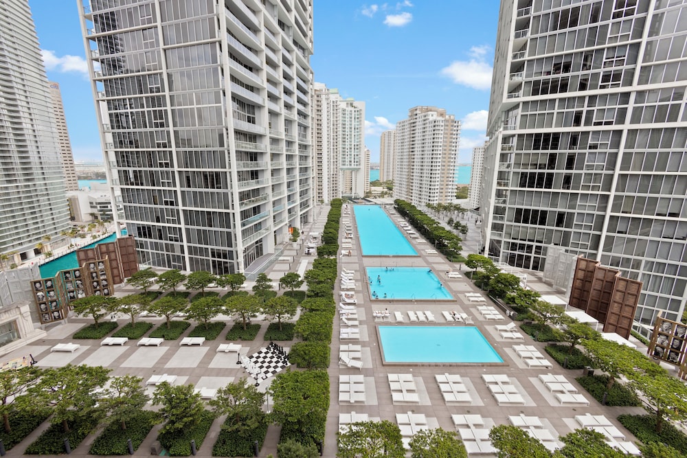 Rooftop pool