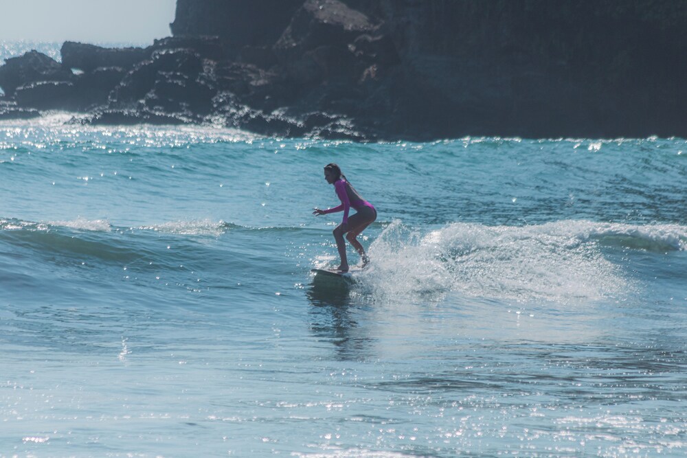 Surfing/boogie boarding