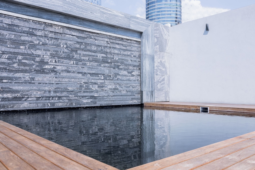 Rooftop pool