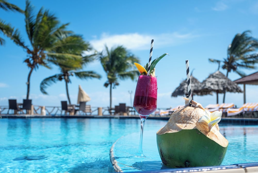 Poolside bar