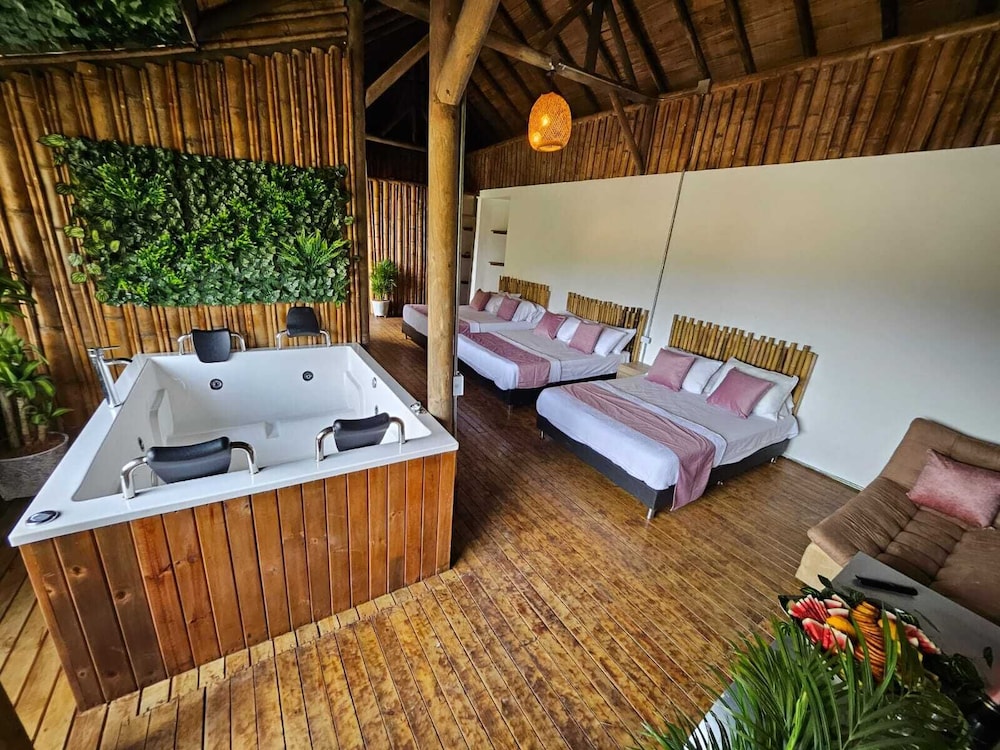 Private spa tub