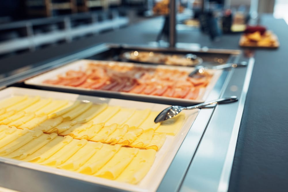 Breakfast buffet