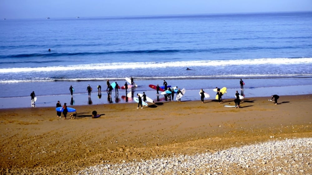 Surfing/boogie boarding