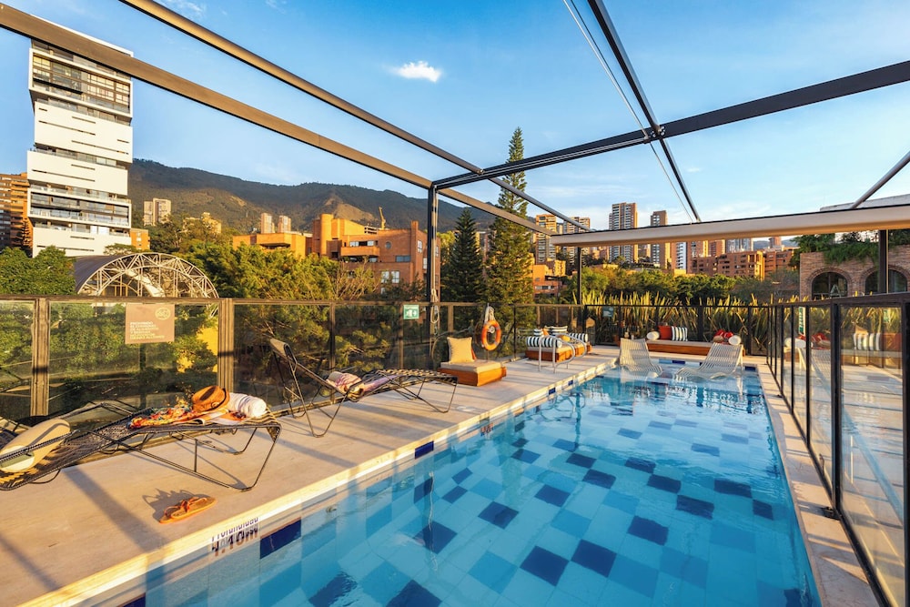Rooftop pool