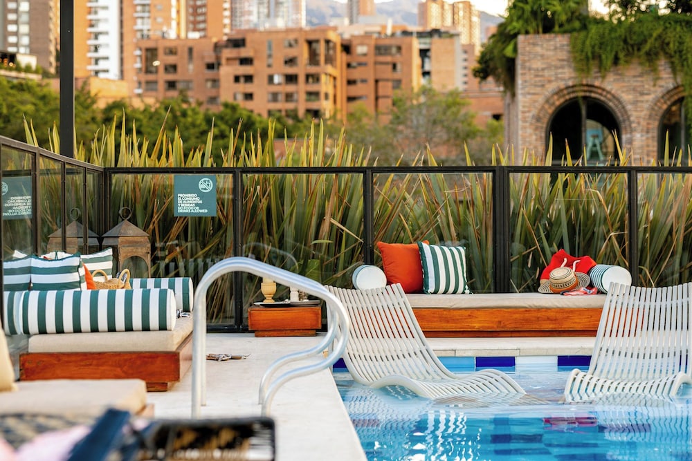Rooftop pool