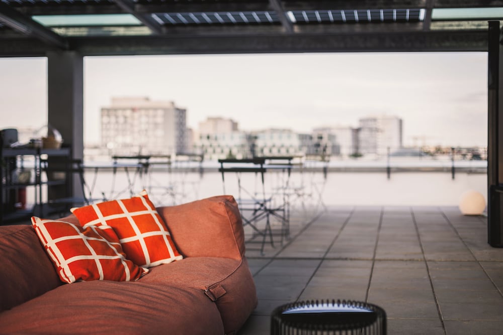 Rooftop terrace