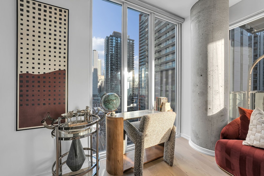 In-room business center