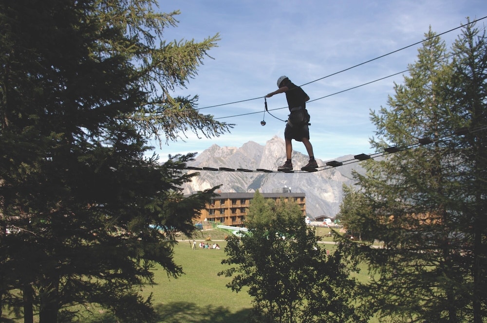 Ziplining