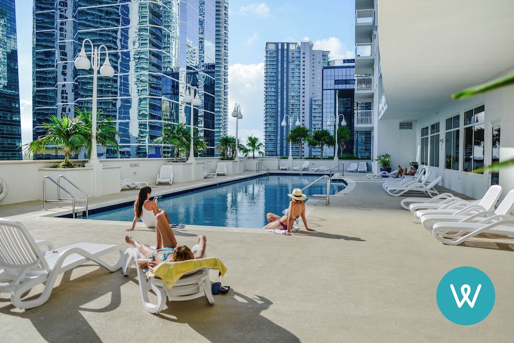 Rooftop pool