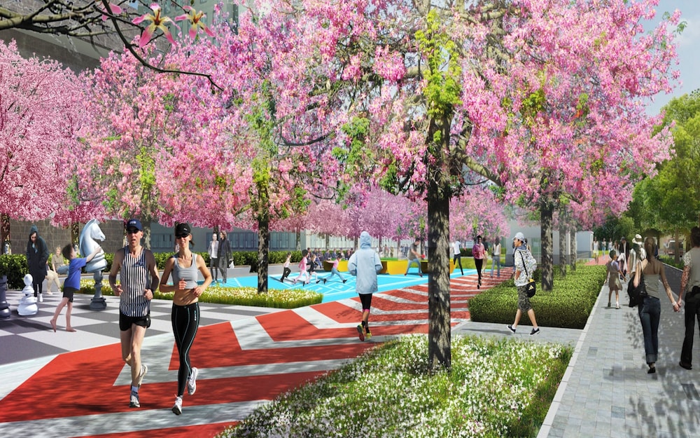 Children's play area - outdoor