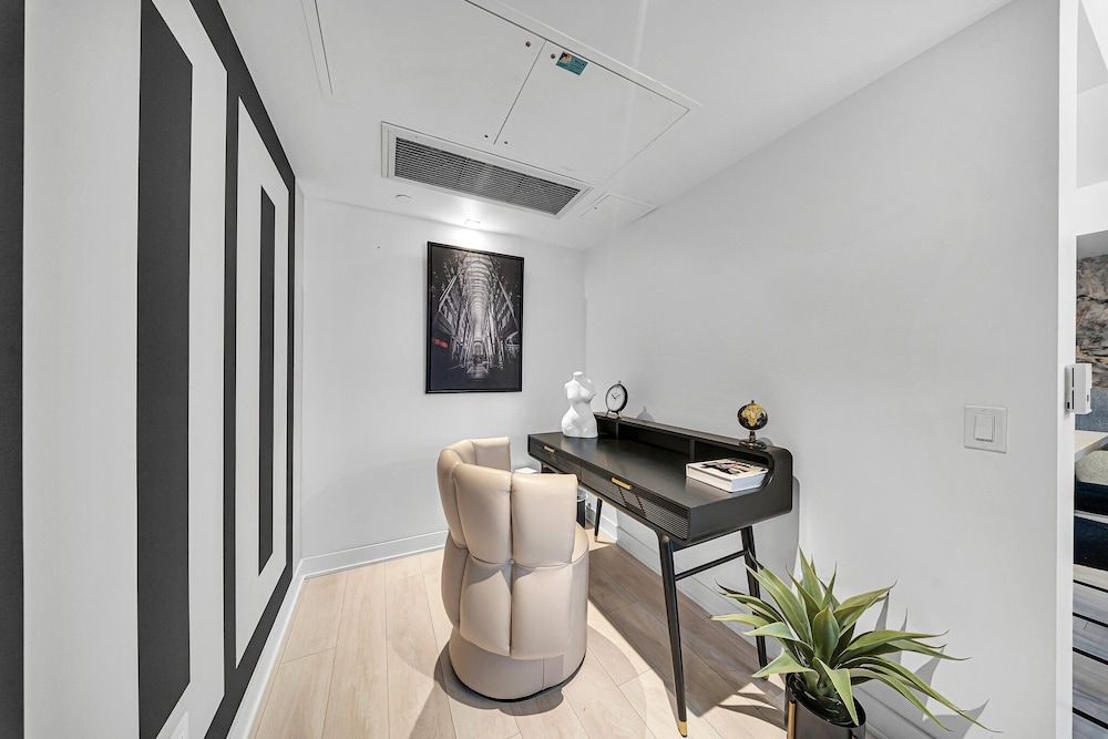 In-room business center