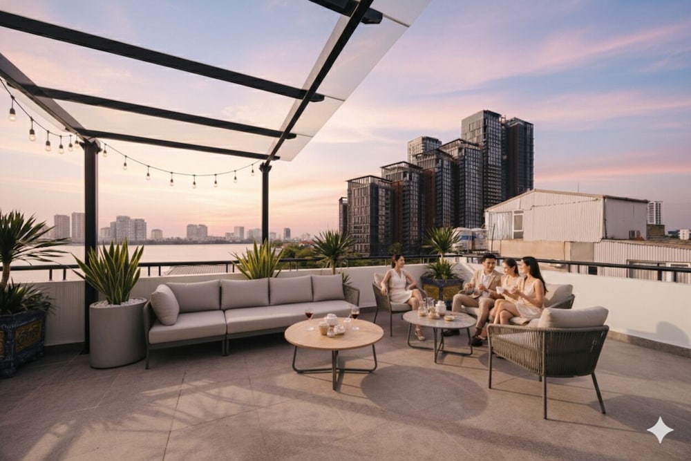 Rooftop terrace