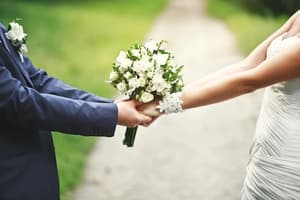 thumbnail: Outdoor wedding area