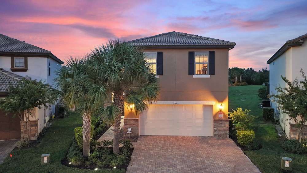 Front of property - evening/night