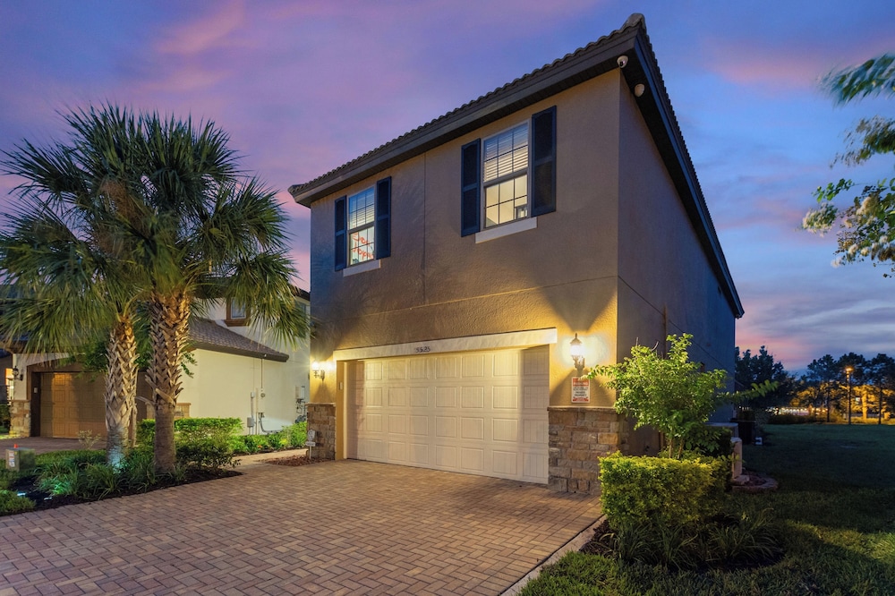 Front of property - evening/night