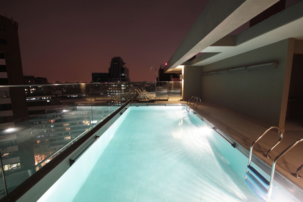 Rooftop pool