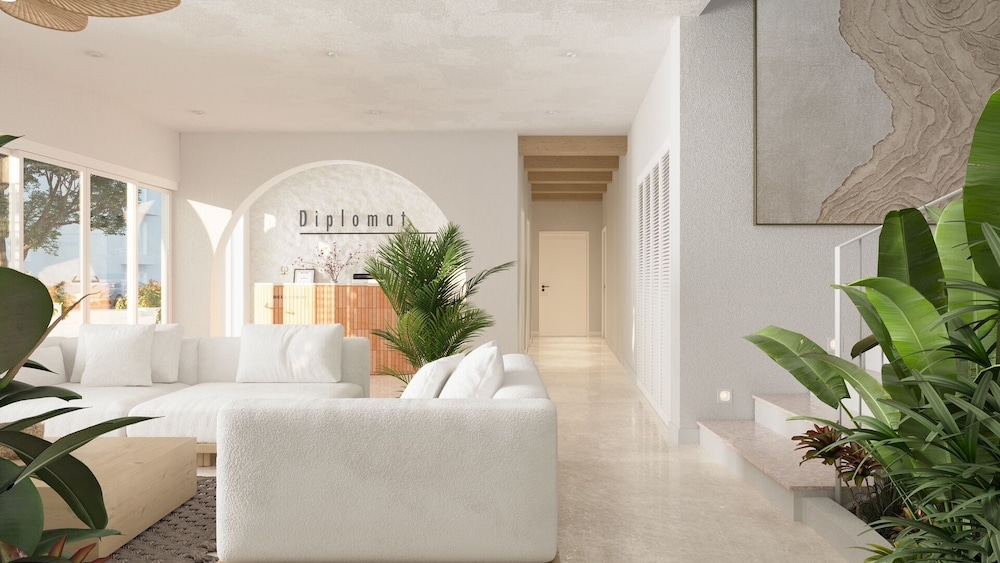 Lobby sitting area