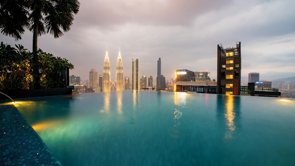Rooftop pool