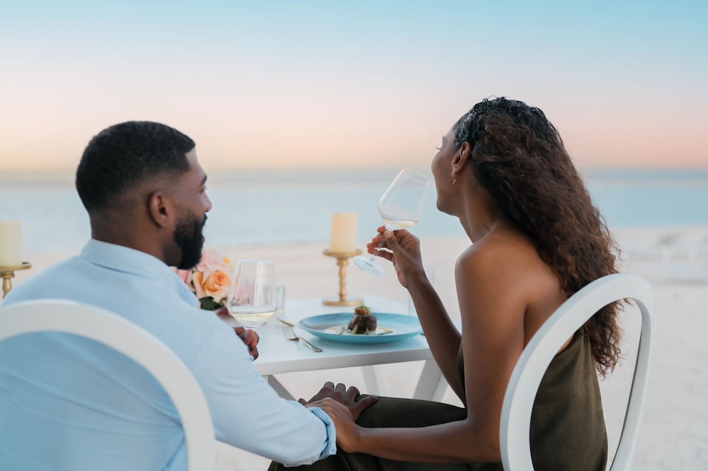 Couples dining