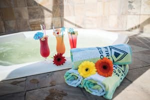 thumbnail: Outdoor spa tub