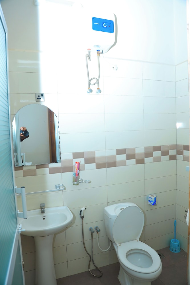 Raised toilet seat